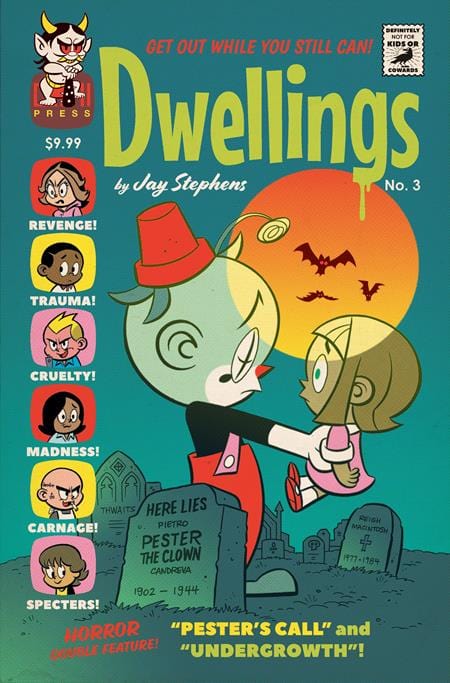 Oni Press Comic Books DWELLINGS #3 (OF 3) CVR A JAY STEPHENS (MR) 64985600769800311 1023ON457