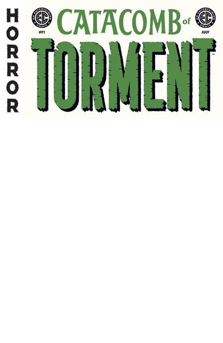 Oni Press Comic Books EC CATACOMB OF TORMENT #1 CVR D BLANK SKETCH VAR 64985600846600141 0525ON657