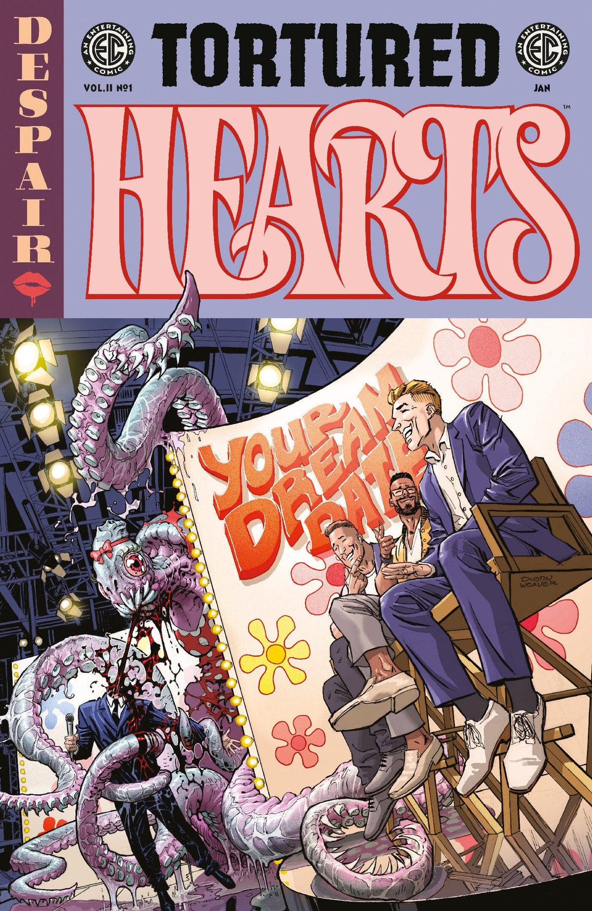 Oni Press Comic Books EC Tortured Hearts 2 #1 One-Shot Cover A Dustin Weaver (Release Date: 01/27/2027) 64985600107800111 PRH-64985600107800111