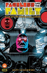 Oni Press Comic Books FACELESS AND THE FAMILY MAZE OF THE MECHANICAL ALIENS #1 (OF 4) CVR B KELLEY JONES VAR 64985600902900121 0526ON1093
