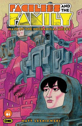 Oni Press Comic Books FACELESS AND THE FAMILY MAZE OF THE MECHANICAL ALIENS #1 (OF 4) CVR C NOAH BAILEY VAR 64985600902900131 0526ON1094