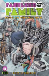 Oni Press Comic Books FACELESS AND THE FAMILY MAZE OF THE MECHANICAL ALIENS #2 CVR B FAREL DALRYMPLE VAR (Release Date: 08/12/2026) 64985600902900221 PRH-64985600902900221