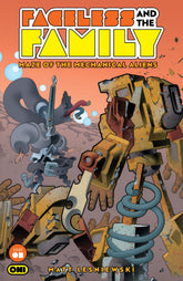 Oni Press Comic Books FACELESS AND THE FAMILY MAZE OF THE MECHANICAL ALIENS #3 CVR A MATT LESNIEWSKI (Release Date: 09/16/2026) 64985600902900311 PRH-64985600902900311