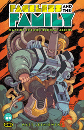 Oni Press Comic Books FACELESS AND THE FAMILY MAZE OF THE MECHANICAL ALIENS #4 CVR B BILLY FOWLER VAR (Release Date: 10/21/2026) 64985600902900421 PRH-64985600902900421