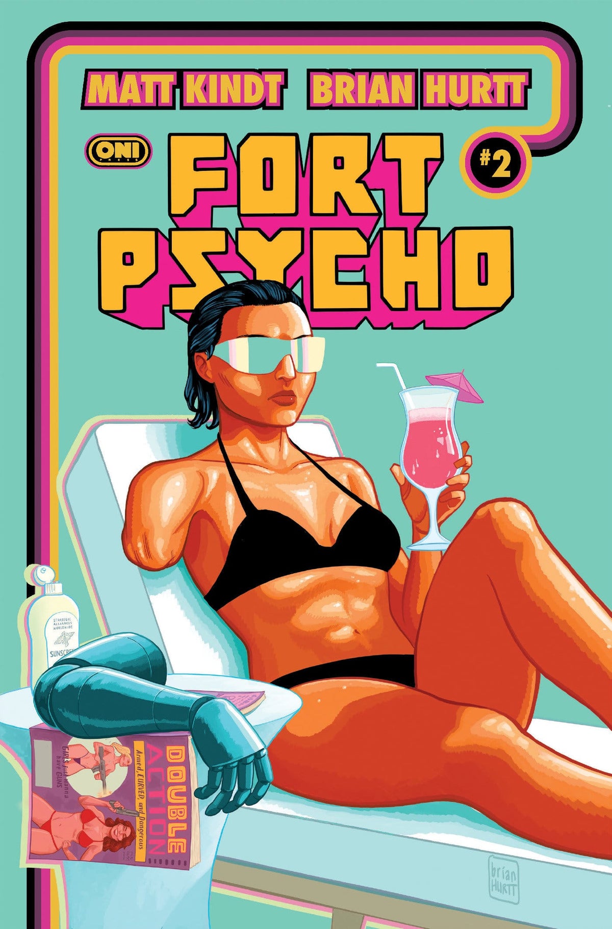 Oni Press Comic Books FORT PSYCHO #2 CVR A BRIAN HURTT (Release Date: 09/23/2026) 64985600905002011 PRH-64985600905002011