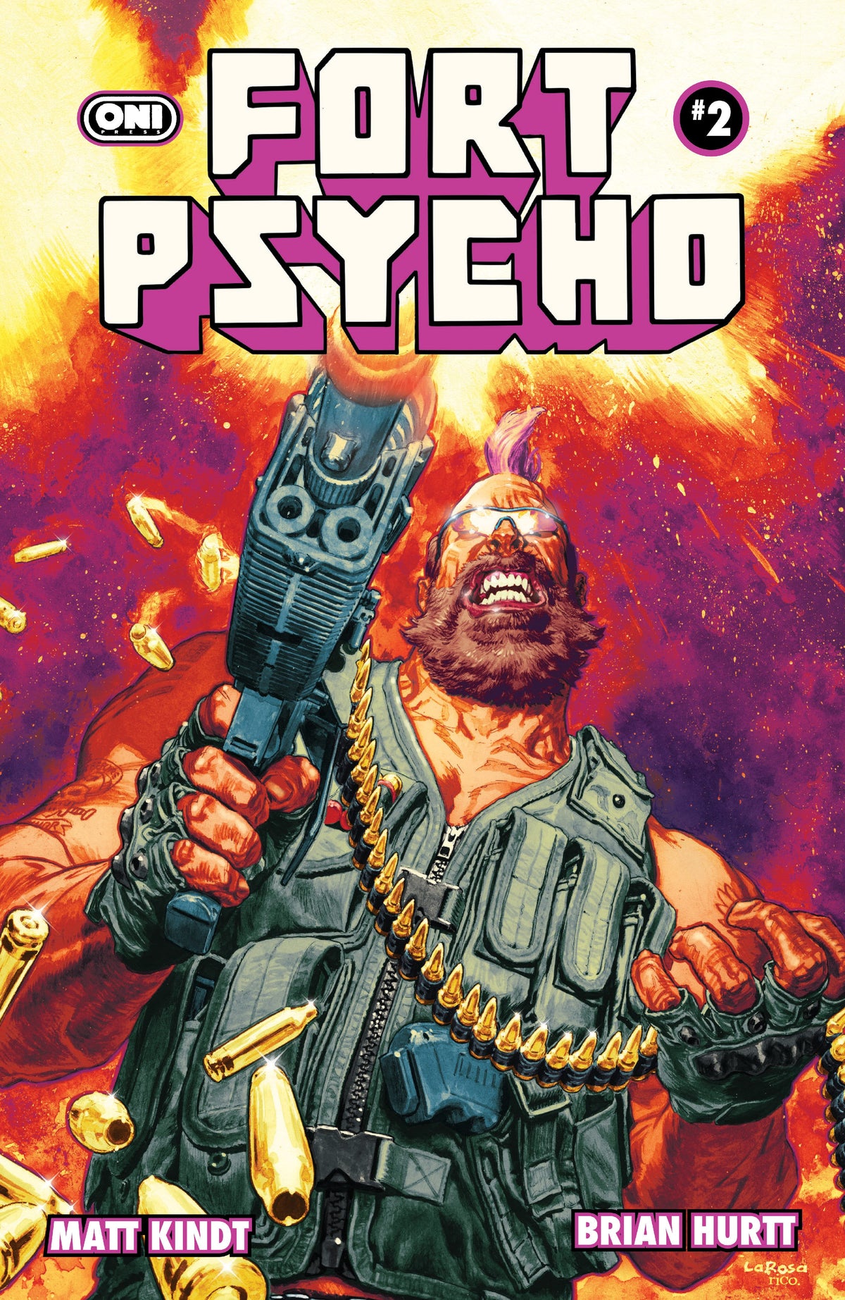 Oni Press Comic Books FORT PSYCHO #2 CVR B LEWIS LAROSA VAR (Release Date: 09/23/2026) 64985600905002021 PRH-64985600905002021