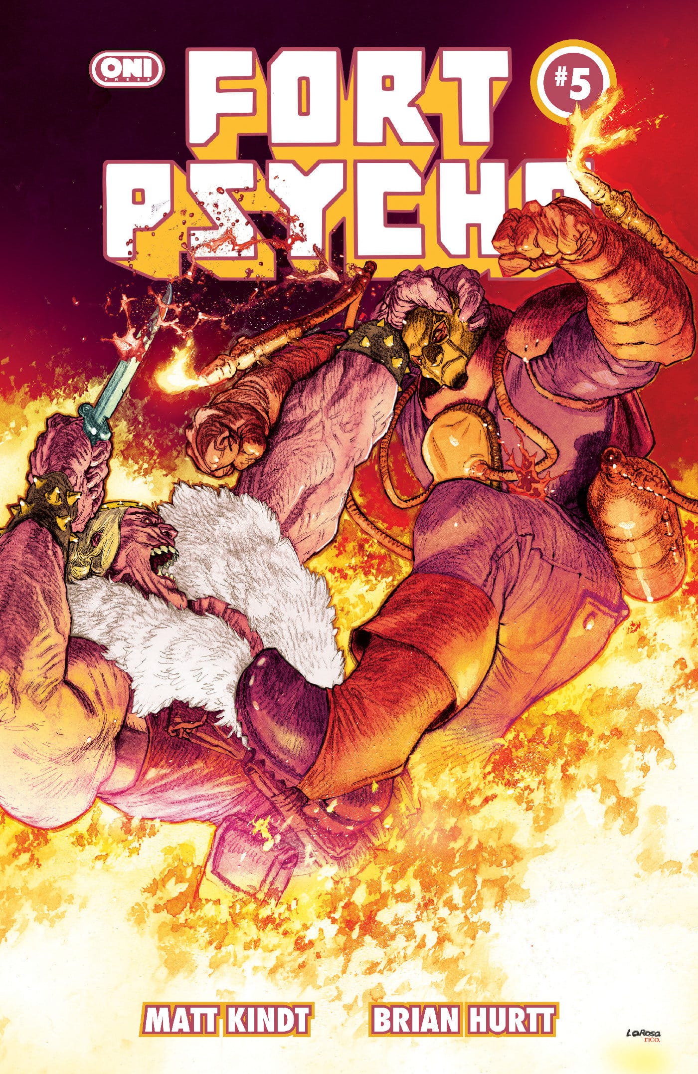 Fort Psycho #5 Cover B Lewis LaRosa Var (Release Date: 12/16/2026)