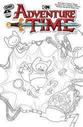 Oni Press Comic Books > Incentives ADVENTURE TIME (2025) #12 CVR E INC 1:20 NICK WINN B&W VAR 64985600832901251 0226ON0962