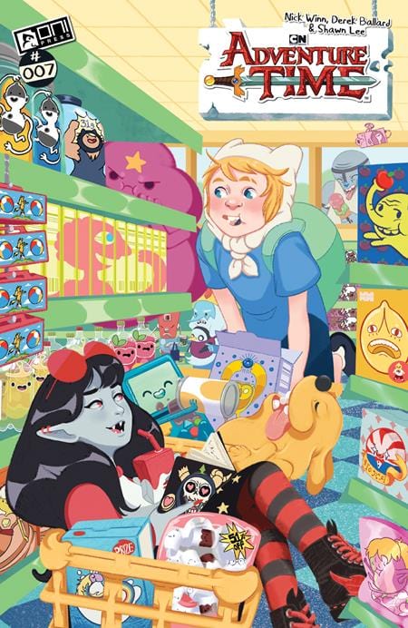 Oni Press Comic Books > Incentives ADVENTURE TIME (2025) #7 CVR E INC 1:20 VIOLET TOBACCO VAR 64985600832900751 0925ON0862