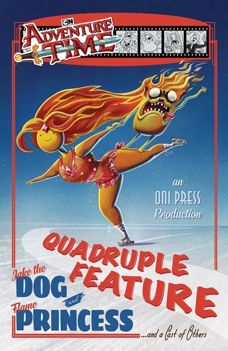 Oni Press Comic Books > Incentives ADVENTURE TIME QUADRUPLE FEATURE #1 (OF 4) CVR D INC 1:10 ANDY PRICE VAR 64985600928900141 0526ON1070