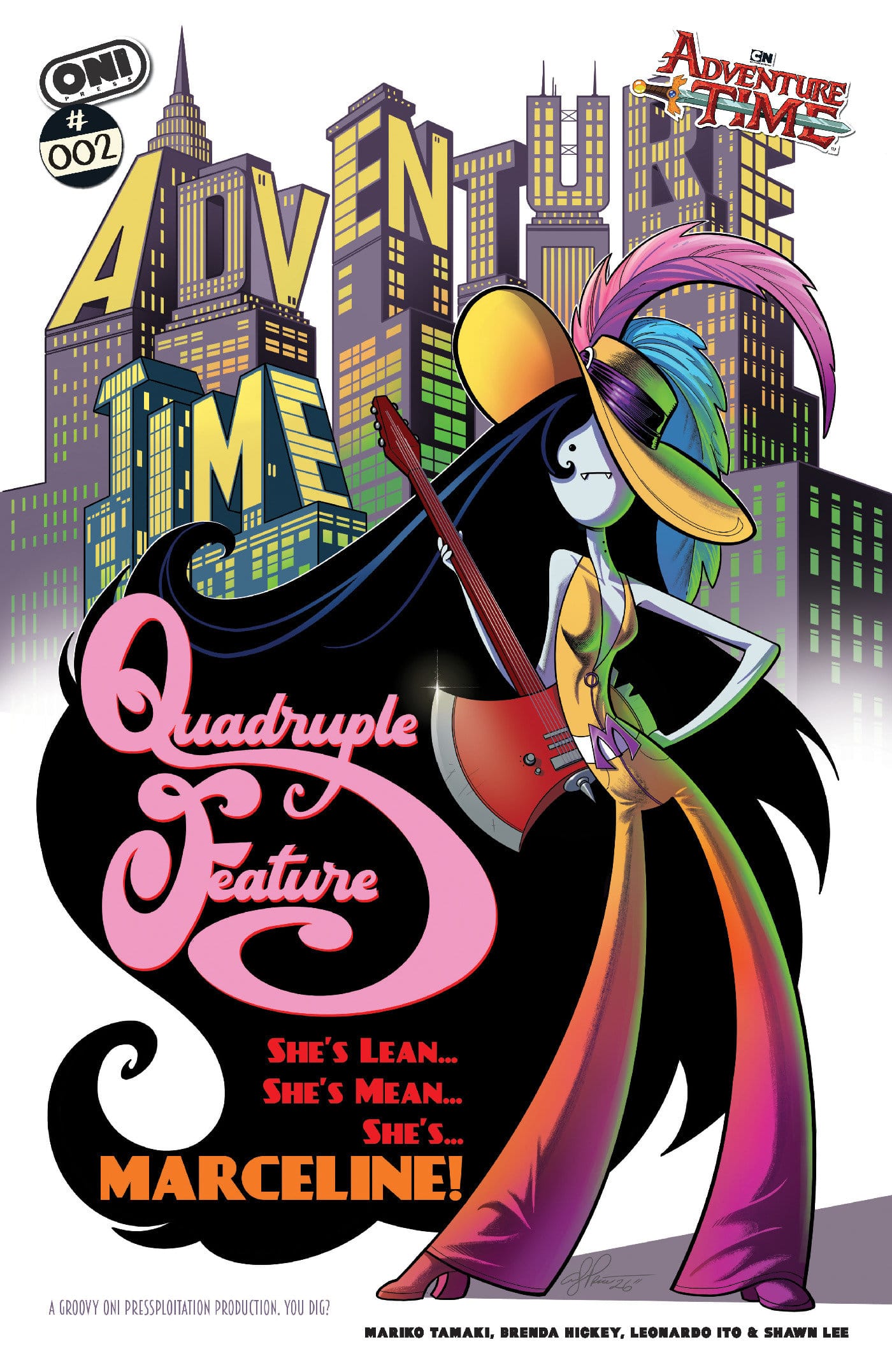 ADVENTURE TIME QUADRUPLE FEATURE #2 CVR C INC 1:10 ANDY PRICE VAR