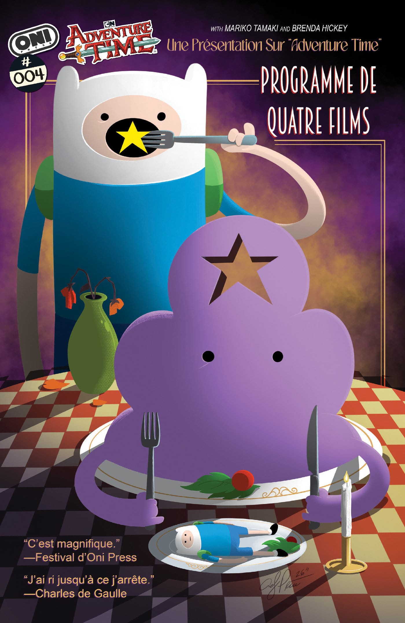 ADVENTURE TIME QUADRUPLE FEATURE #4 CVR C INC 1:10 ANDY PRICE VAR (Release Date: 10/14/2026)