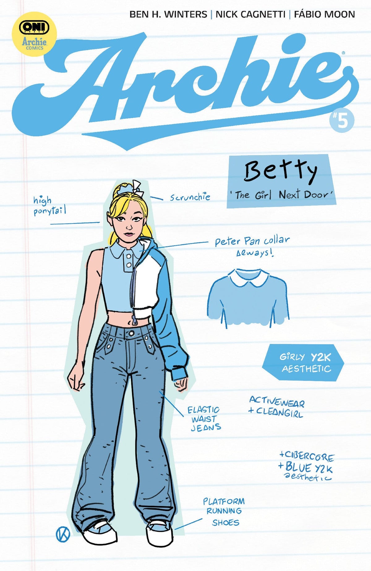 Oni Press Comic Books > Incentives Archie #5 Cover D Kano Character Design 1:10 Var (Release Date: 01/27/2027) 64985600908105041 PRH-64985600908105041