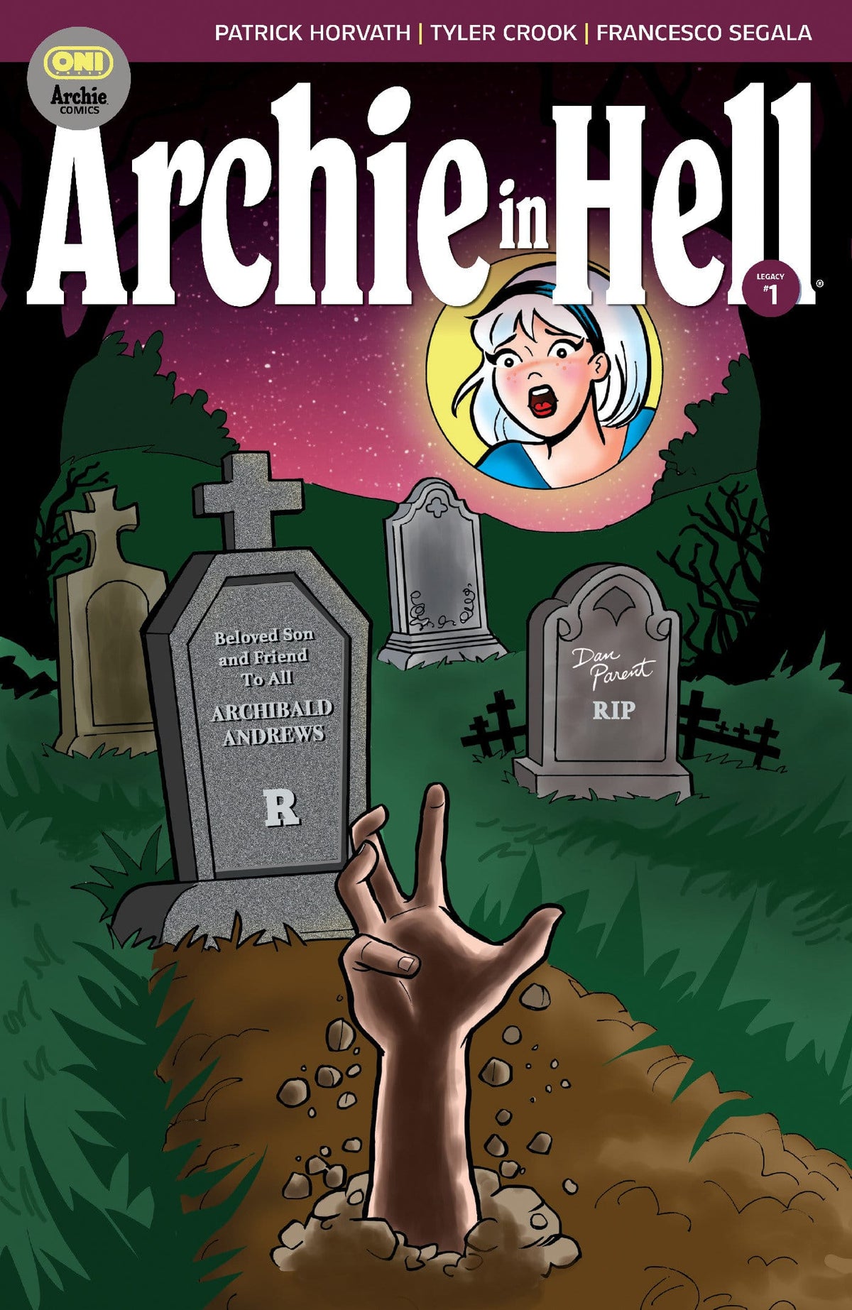 Oni Press Comic Books > Incentives Archie in Hell #1 Cover I Dan Parent Classic 1:20 Var (Release Date: 11/04/2026) 64985600910401091 PRH-64985600910401091
