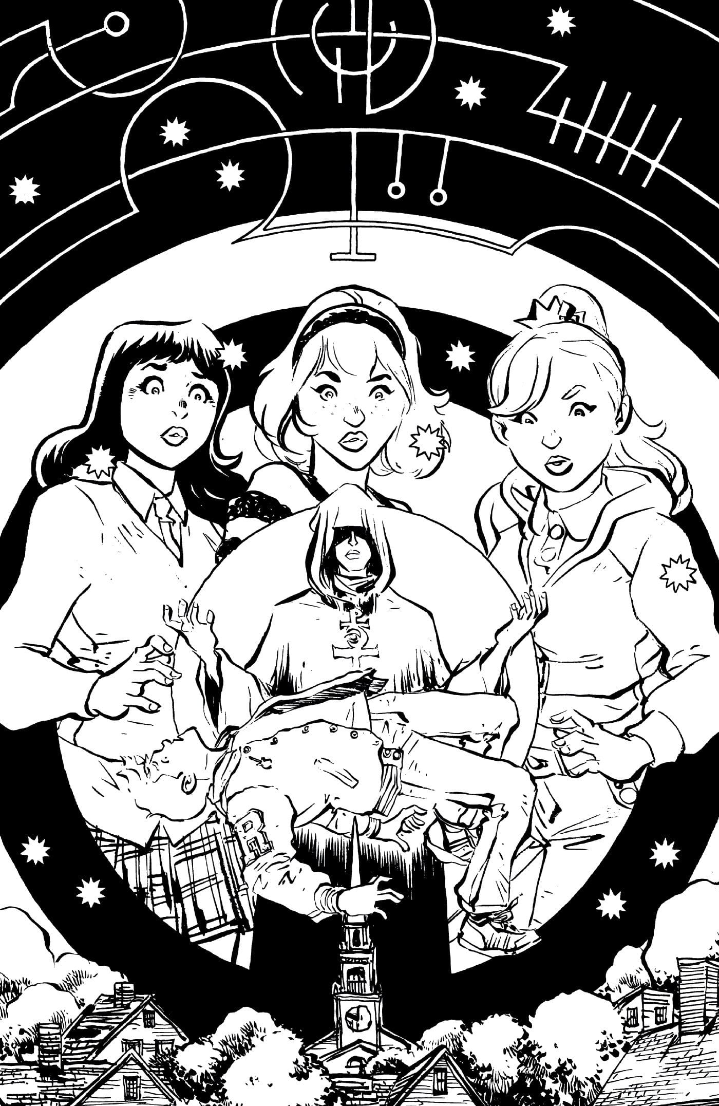 Archie in Hell #1 Cover L Jesse Lonergan B&W 1:250 Var (Release Date: 11/04/2026)
