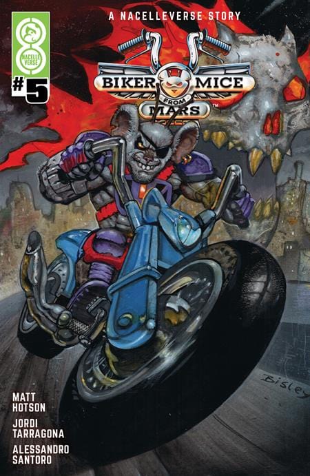 Oni Press Comic Books > Incentives BIKER MICE FROM MARS (2025) #5 CVR D INC 1:10 SIMON BISLEY VAR 64985600844200541 0825ON0966