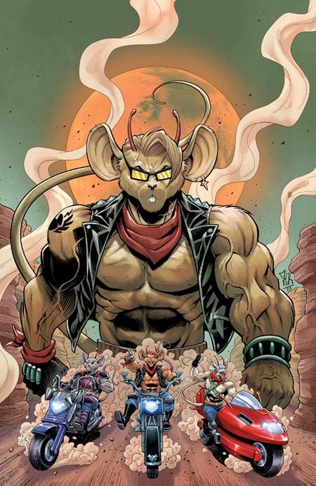 Oni Press Comic Books > Incentives BIKER MICE FROM MARS (2025) #7 CVR D INC 1:20 JORDI TARRAGONA FULL ART VAR 64985600844200741 1025ON0853