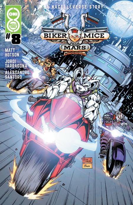 Oni Press Comic Books > Incentives BIKER MICE FROM MARS (2025) #8 CVR C INC 1:10 V KEN MARION VAR 64985600844200831 1125ON0825