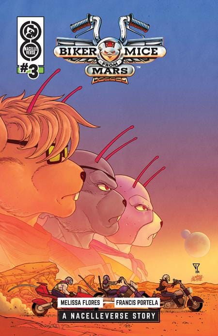 BIKER MICE FROM MARS #3 (OF 3) CVR E INC 1:20 FRANCIS PORTELA VAR