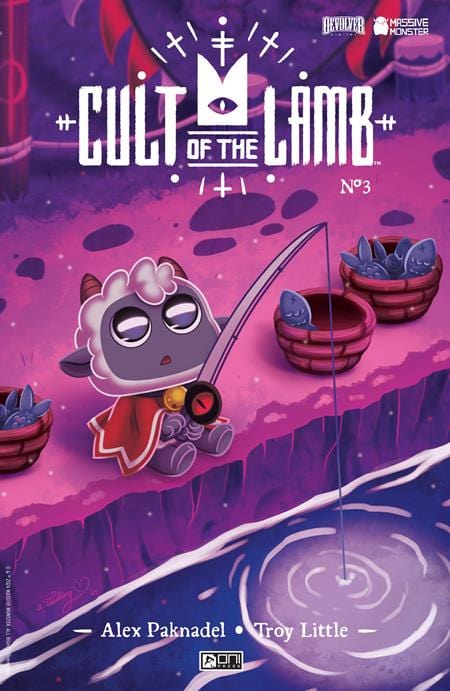Oni Press Comic Books > Incentives CULT OF THE LAMB #3 (OF 4) CVR D INC 1:10 ABIGAIL STARLING VAR 64985600794000341 0624ON490