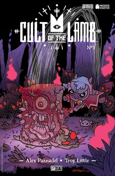 Oni Press Comic Books > Incentives CULT OF THE LAMB #3 (OF 4) CVR F INC 1:30 ZANDER CANNON VAR 64985600794000361 0624ON492