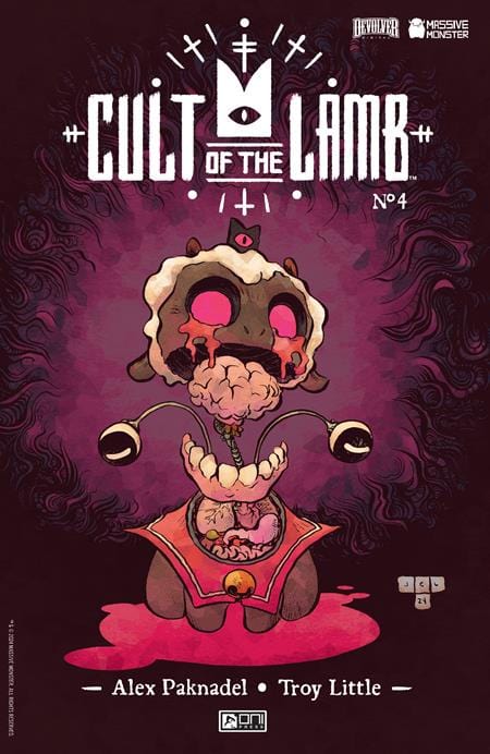 Oni Press Comic Books > Incentives CULT OF THE LAMB #4 (OF 4) CVR E INC 1:30 JESSE LONERGAN VAR 64985600794000451 0724ON563