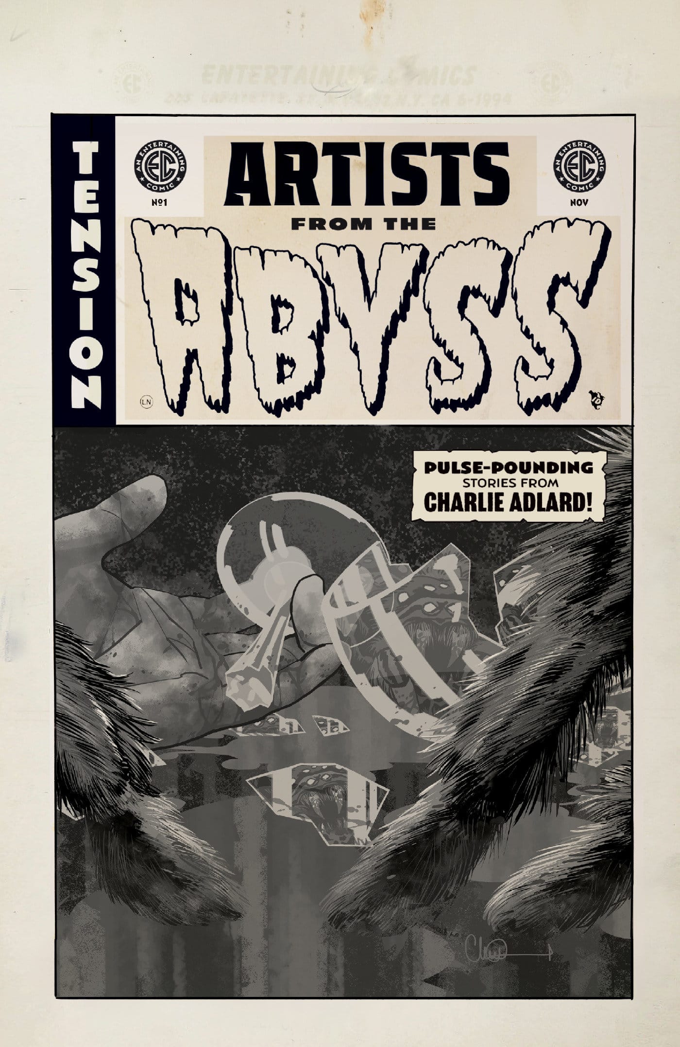 EC Artists from the Abyss Charlie Adlard #1 (One-Shot) Cover B Charlie Adlard B&W Artist Edition 1:20 Var (Release Date: 11/11/2026)