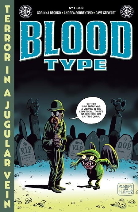 Oni Press Comic Books > Incentives EC BLOOD TYPE #1 (OF 4) CVR D INC 1:10 ALBERT MONTEYS EC HOMAGE VAR 64985600842800141 0425ON610