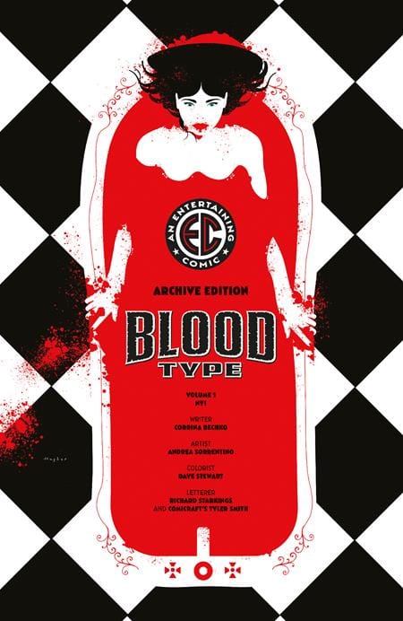 Oni Press Comic Books > Incentives EC BLOOD TYPE #1 (OF 4) CVR F INC 1:50 PATRICIA MARTIN EC ARCHIVE EDITION VAR 64985600842800161 0425ON612