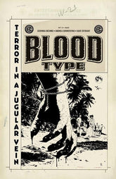 Oni Press Comic Books > Incentives EC BLOOD TYPE #3 (OF 4) CVR D INC 1:20 ANDREA SORRENTINO B&W ARTIST EDITION VAR 64985600842800341 0625ON590