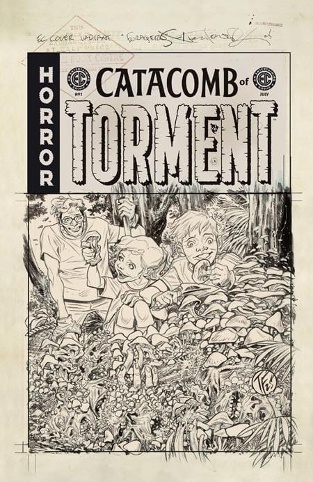 Oni Press Comic Books > Incentives EC CATACOMB OF TORMENT #1 CVR F INC 1:20 TOM FOWLER B&W ARTIST EDITION VAR 64985600846600161 0525ON659