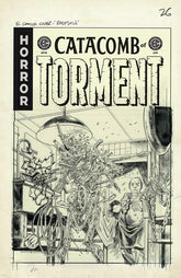 Oni Press Comic Books > Incentives EC CATACOMB OF TORMENT #10 CVR D INC 1:20 TOM FOWLER B&W ARTIST EDITION VAR 64985600846601041 0226ON0975