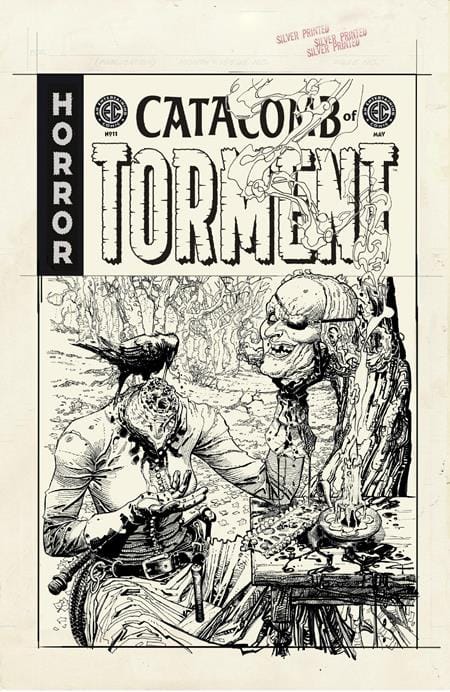 Oni Press Comic Books > Incentives EC CATACOMB OF TORMENT #11 CVR D INC 1:20 DUSTIN WEAVER B&W ARTIST EDITION VAR 64985600846601141 0326ON0927
