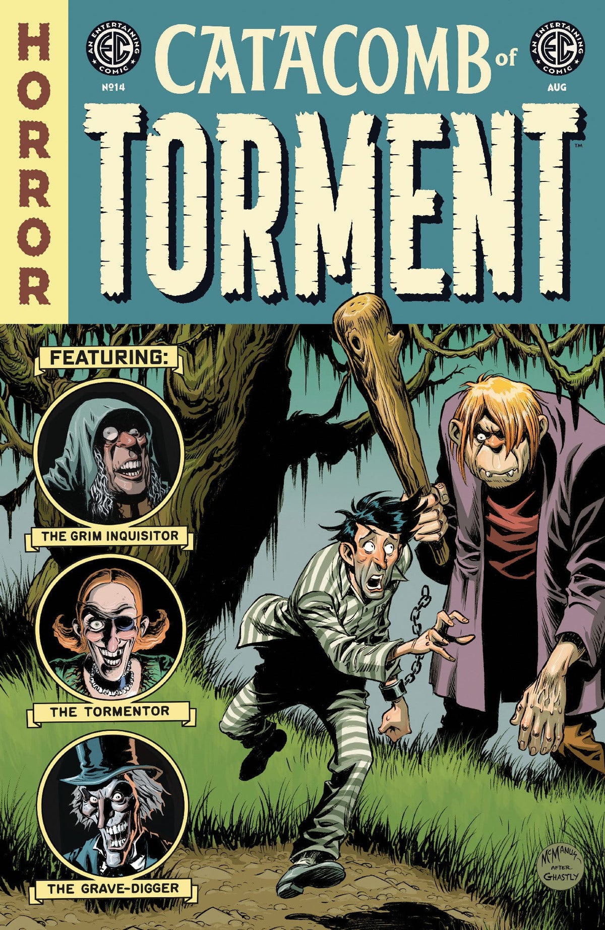 Oni Press Comic Books > Incentives EC CATACOMB OF TORMENT #14 CVR C INC 1:10 SHAWN MCMANUS EC HOMAGE VAR 64985600846601431 PRH-64985600846601431