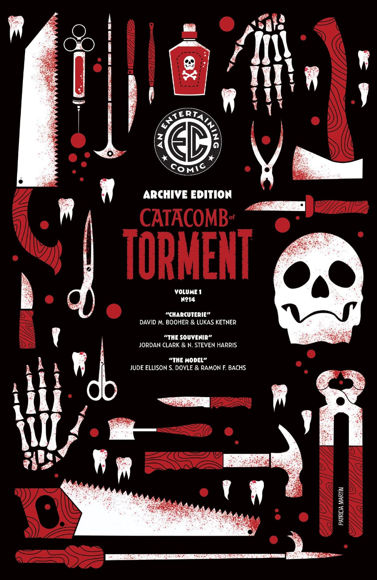 Oni Press Comic Books > Incentives EC CATACOMB OF TORMENT #14 CVR E INC 1:50 PATRICIA MARTIN ARCHIVE EDITION VAR 64985600846601451 PRH-64985600846601451