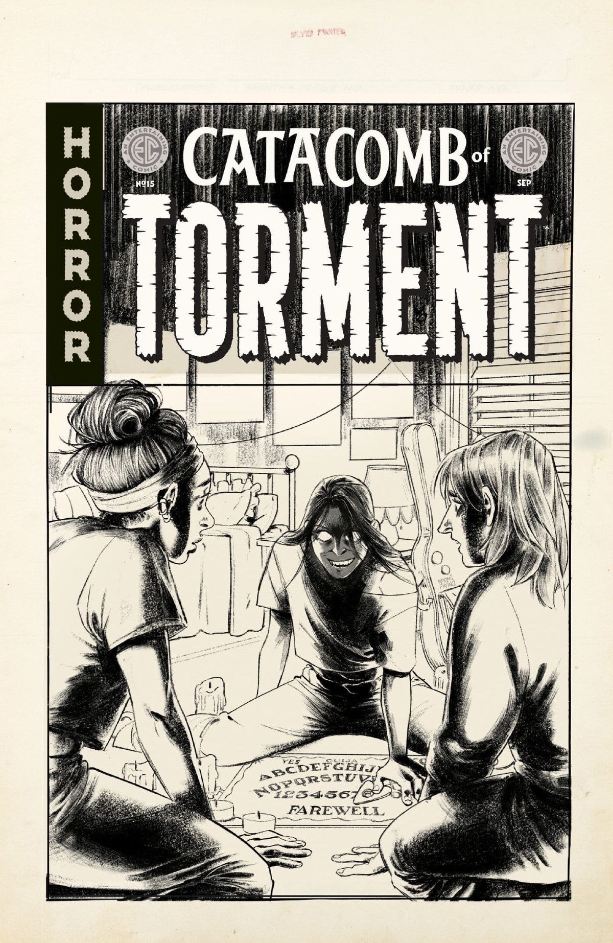 Oni Press Comic Books > Incentives EC CATACOMB OF TORMENT #15 CVR D INC 1:20 NAOMI FRANQ B&W ARTIST EDITION VAR (Release Date: 09/16/2026) 64985600846601541 PRH-64985600846601541