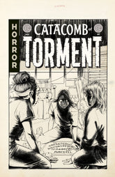 Oni Press Comic Books > Incentives EC CATACOMB OF TORMENT #15 CVR D INC 1:20 NAOMI FRANQ B&W ARTIST EDITION VAR (Release Date: 09/16/2026) 64985600846601541 PRH-64985600846601541