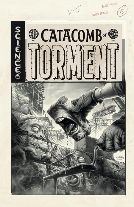 Oni Press Comic Books > Incentives EC CATACOMB OF TORMENT #2 CVR D INC 1:20 LUKAS KETNER B&W ARTIST EDITION VAR 64985600846600241 0625ON595