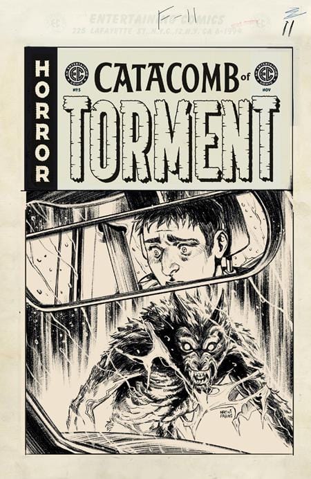 Oni Press Comic Books > Incentives EC CATACOMB OF TORMENT #5 CVR D INC 1:20 NAOMI FRANQ B&W ARTIST EDITION VAR 64985600846600541 0925ON0885