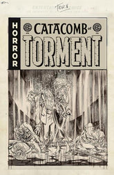 Oni Press Comic Books > Incentives EC CATACOMB OF TORMENT #8 CVR D INC 1:20 TOM FOWLER B&W ARTIST EDITION VAR 64985600846600841 1225ON0907