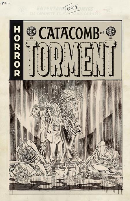 Oni Press Comic Books > Incentives EC CATACOMB OF TORMENT #8 CVR D INC 1:20 TOM FOWLER B&W ARTIST EDITION VAR 64985600846600841 1225ON0907
