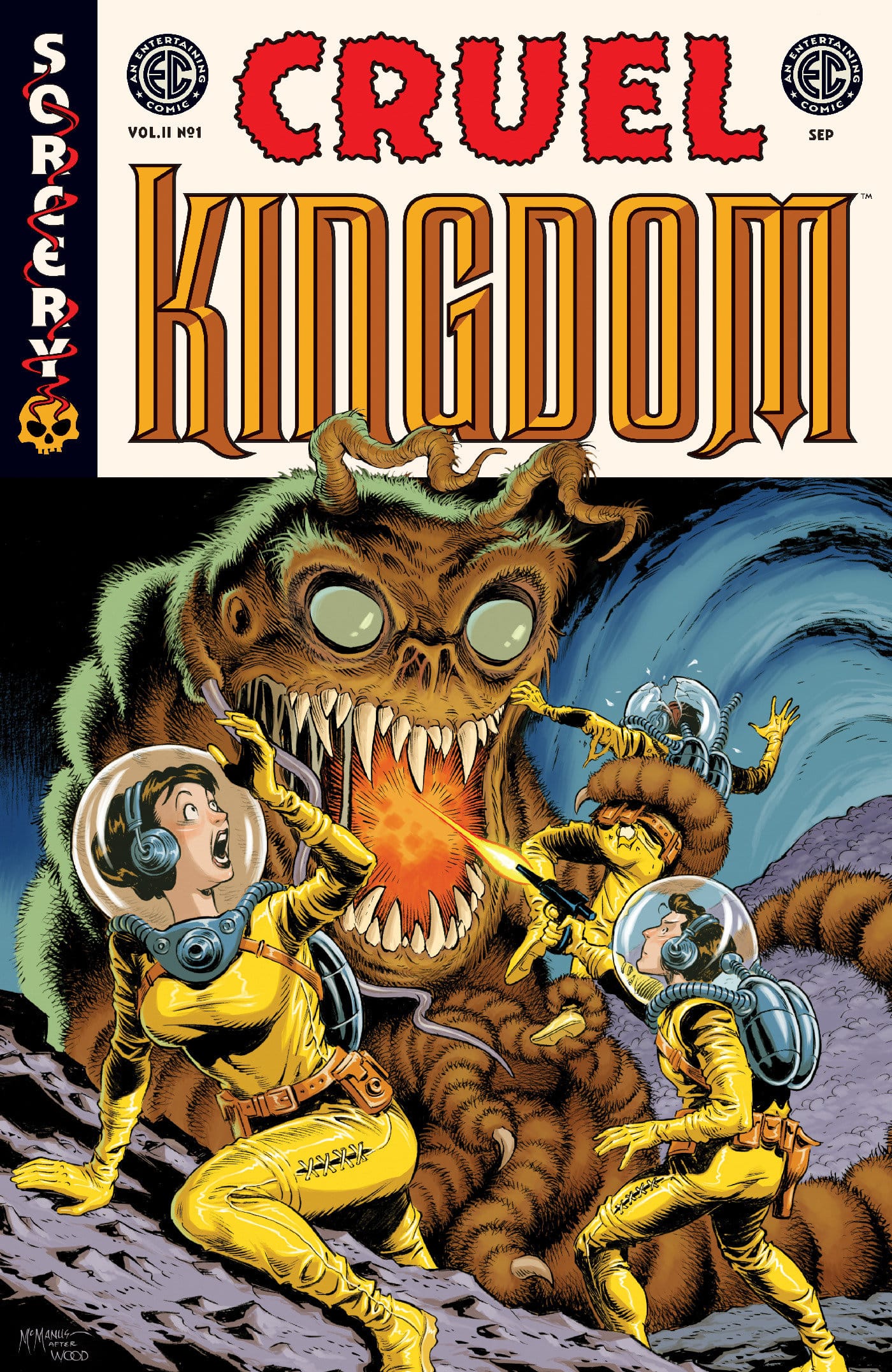 EC CRUEL KINGDOM 2 #1 CVR C INC 1:10 SHAWN MCMANUS EC HOMAGE VAR (Release Date: 09/02/2026)