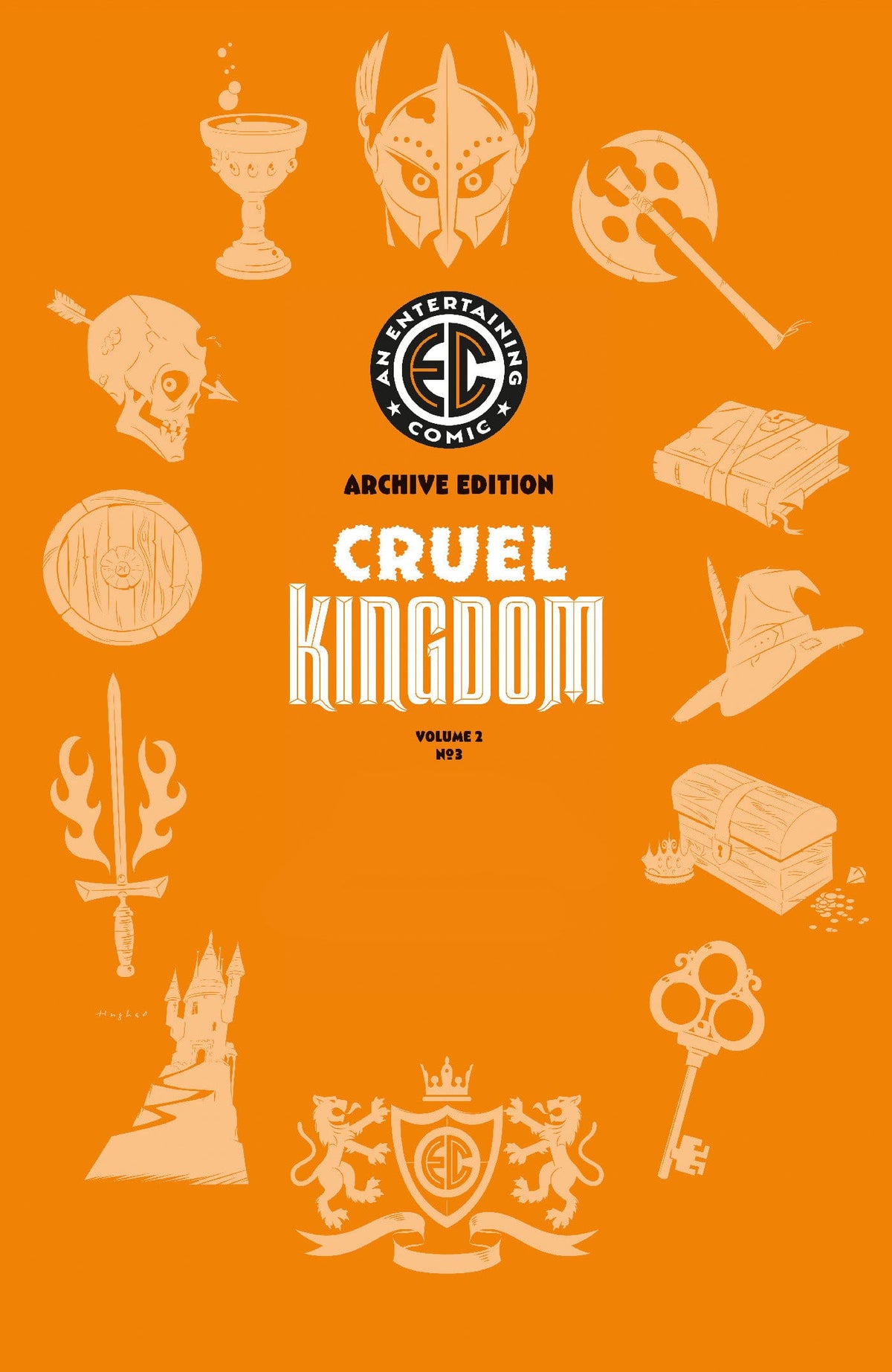Oni Press Comic Books > Incentives EC Cruel Kingdom 2 #3 Cover E Rian Hughes Archive Edition 1:50 Var (Release Date: 11/25/2026) 64985600911100351 PRH-64985600911100351