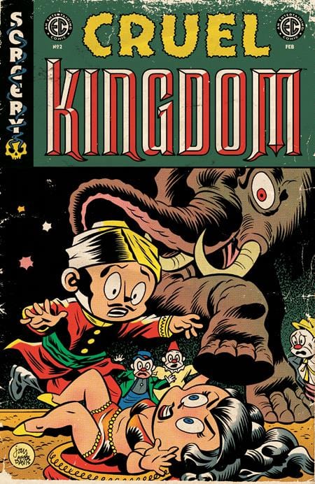 Oni Press Comic Books > Incentives EC CRUEL KINGDOM #2 (OF 5) CVR C INC 1:10 JAY STEPHENS HOMAGE VAR 64985600823700231 1224ON491