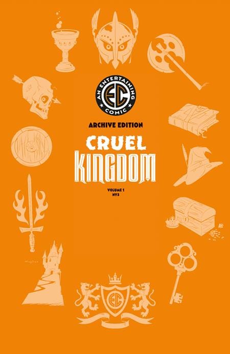 Oni Press Comic Books > Incentives EC CRUEL KINGDOM #3 (OF 4) CVR E INC 1:50 RIAN HUGHES ARCHIVE EDITION VAR 64985600823700351 0125ON562