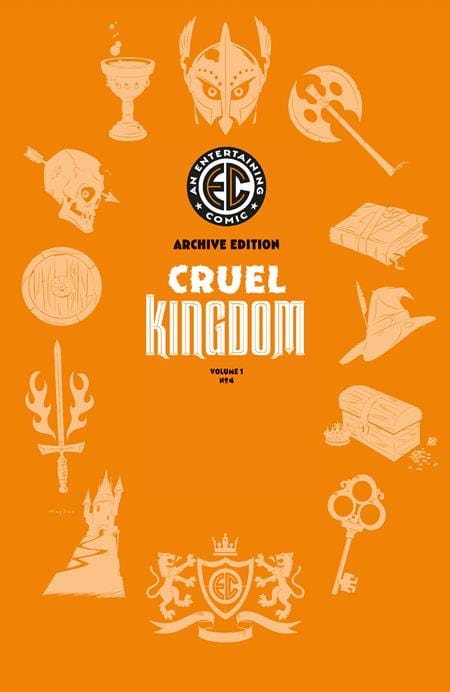 Oni Press Comic Books > Incentives EC CRUEL KINGDOM #4 (OF 4) CVR E INC 1:50 RIAN HUGHES ARCHIVE EDITION VAR 64985600823700451 0225ON563