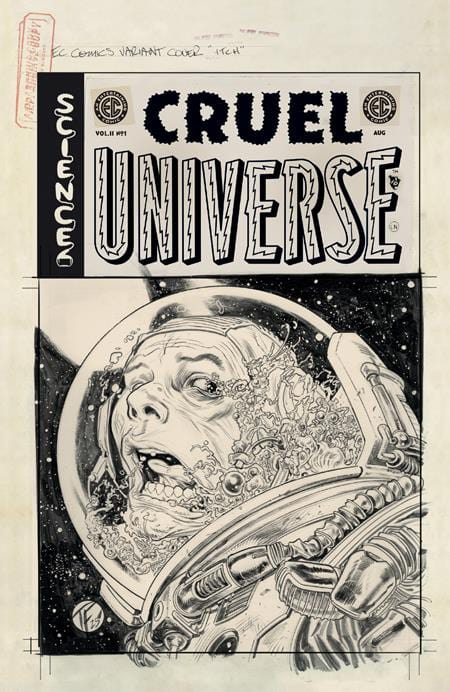 Oni Press Comic Books > Incentives EC CRUEL UNIVERSE 2 #1 (OF 12) CVR F INC 1:20 TOM FOWLER B&W ARTIST EDITION VAR 64985600847300161 0625ON602