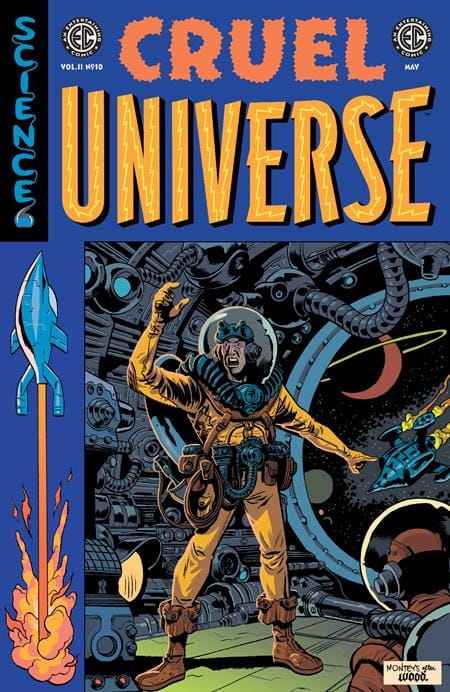 Oni Press Comic Books > Incentives EC CRUEL UNIVERSE 2 #10 (OF 12) CVR C INC 1:10 ALBERT MONTEYS EC HOMAGE VAR 64985600847301031 0326ON0931