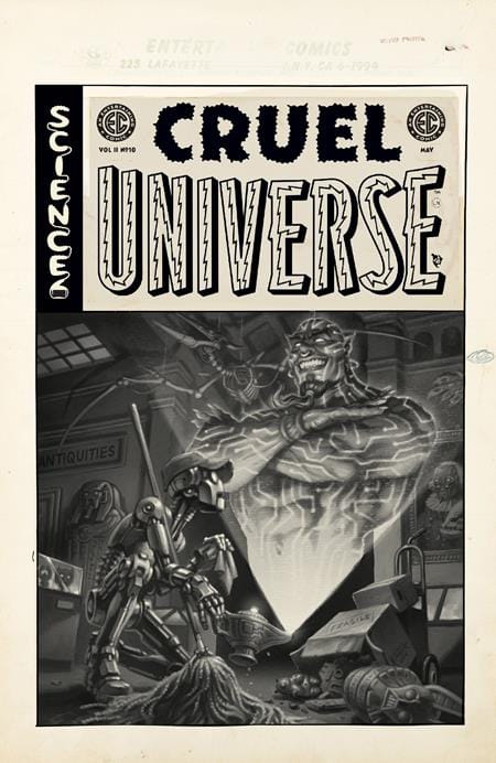 Oni Press Comic Books > Incentives EC CRUEL UNIVERSE 2 #10 (OF 12) CVR D INC 1:20 LUKAS KETNER B&W ARTIST EDITION VAR 64985600847301041 0326ON0932