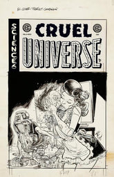 Oni Press Comic Books > Incentives EC CRUEL UNIVERSE 2 #12 (OF 12) CVR D INC 1:20 TOM FOWLER B&W ARTIST EDITION VAR 64985600847301241 0526ON1087